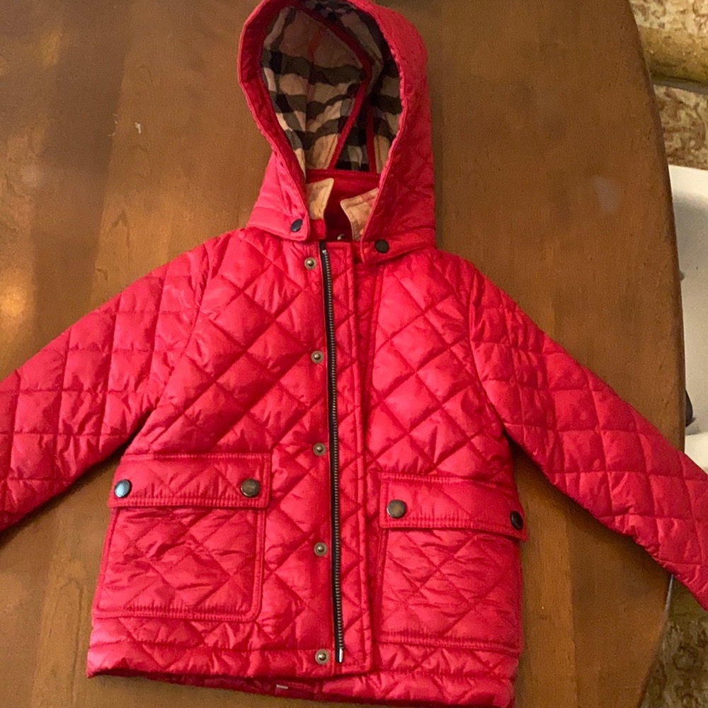 Burberry Diamond Quilted Jacket- 18 months